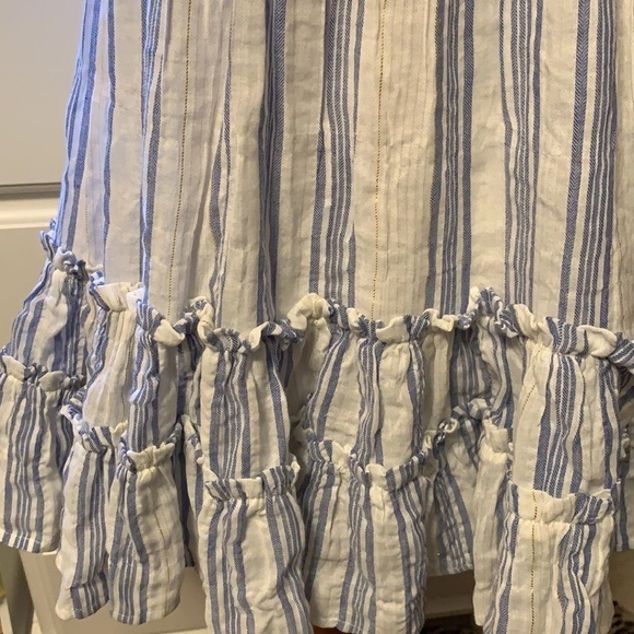 Trend Studio blue and white sundress, elastic body - Picture 3 of 9